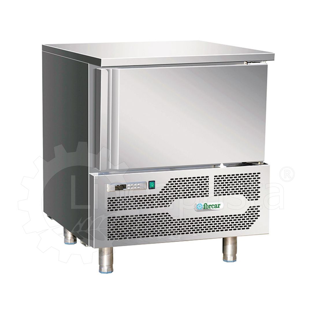 Ventilated blast chiller with gas defrosting G-AB1203