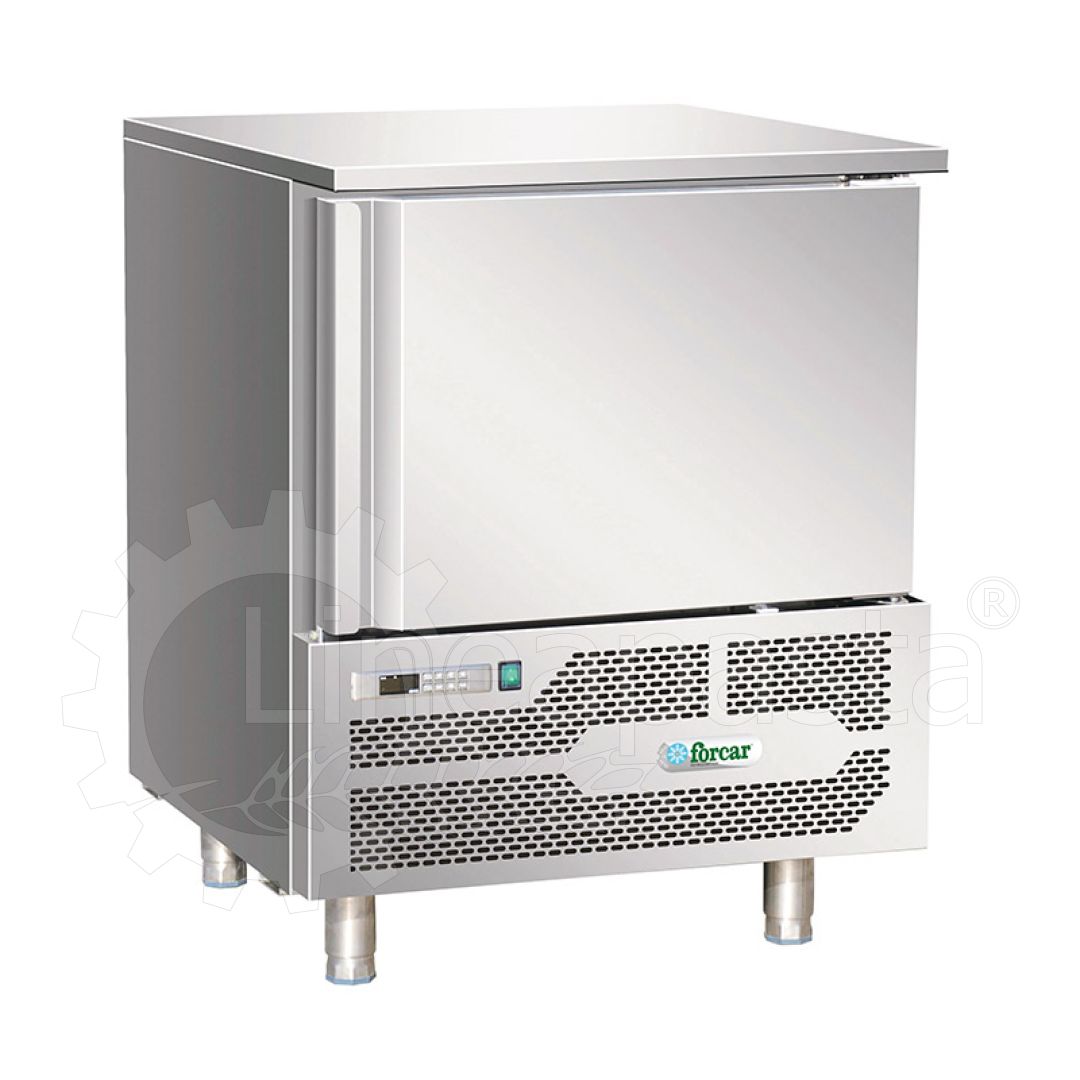 Ventilated blast chiller with gas defrosting G-AB1805