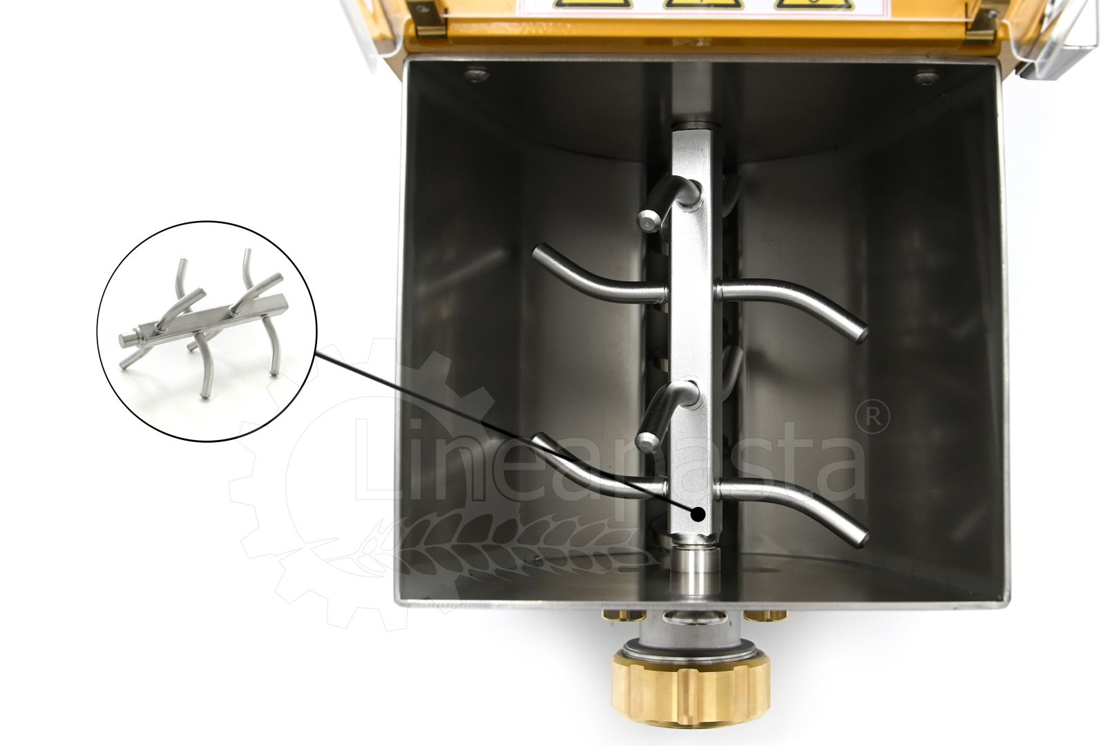 Mixing shaft for VIP 2