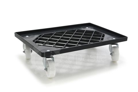 Carrello grigliato per cassette 60x40