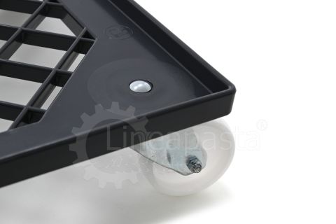 Carrello grigliato per cassette 60x40