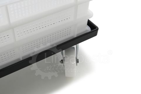 Carrello grigliato per cassette 60x40