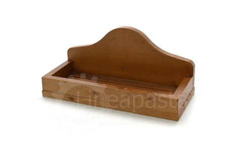 Floor wooden pizza peel holder