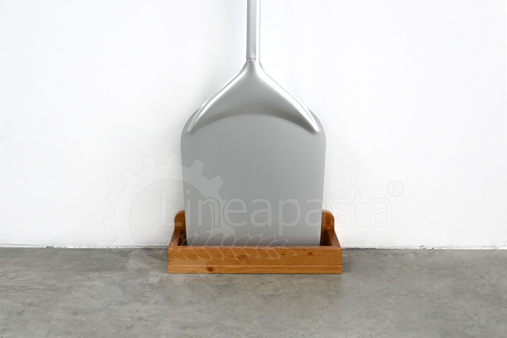 Cassetta in legno per appoggio pale pizza