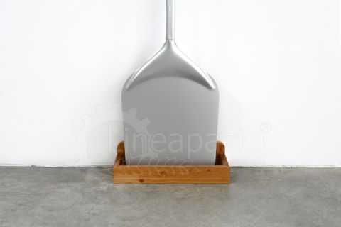Cassetta in legno per appoggio pale pizza