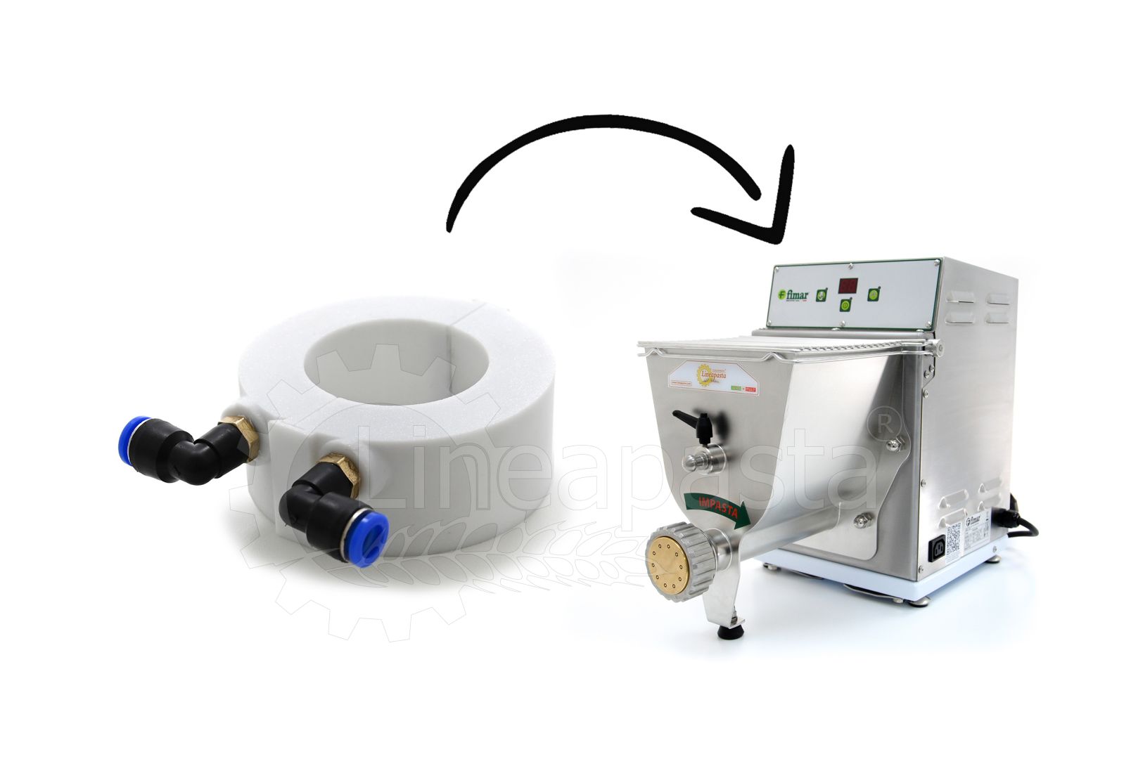 Collare di raffreddamento per Fimar Lilly PF25E