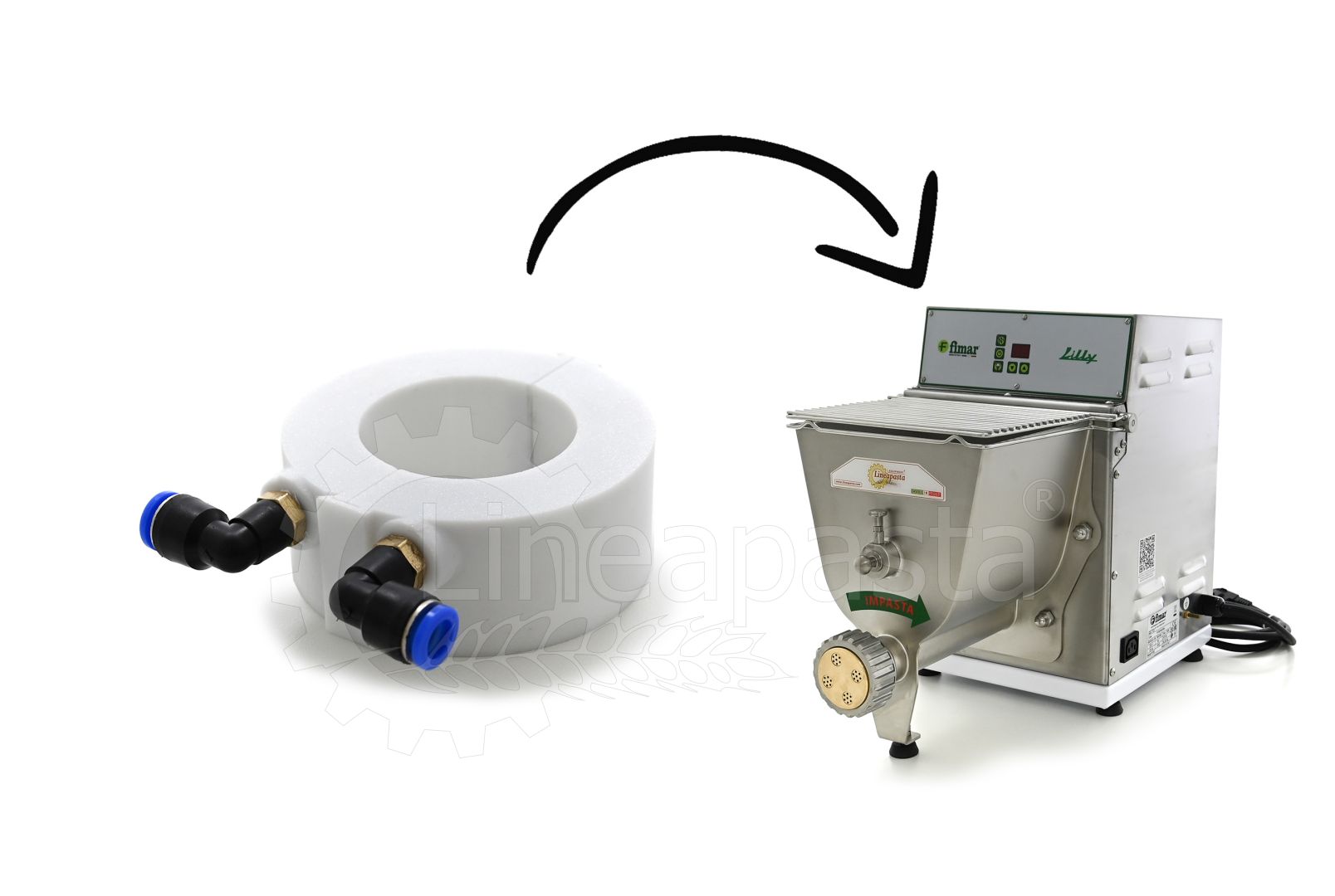 Collare di raffreddamento per Fimar Lilly PF25E