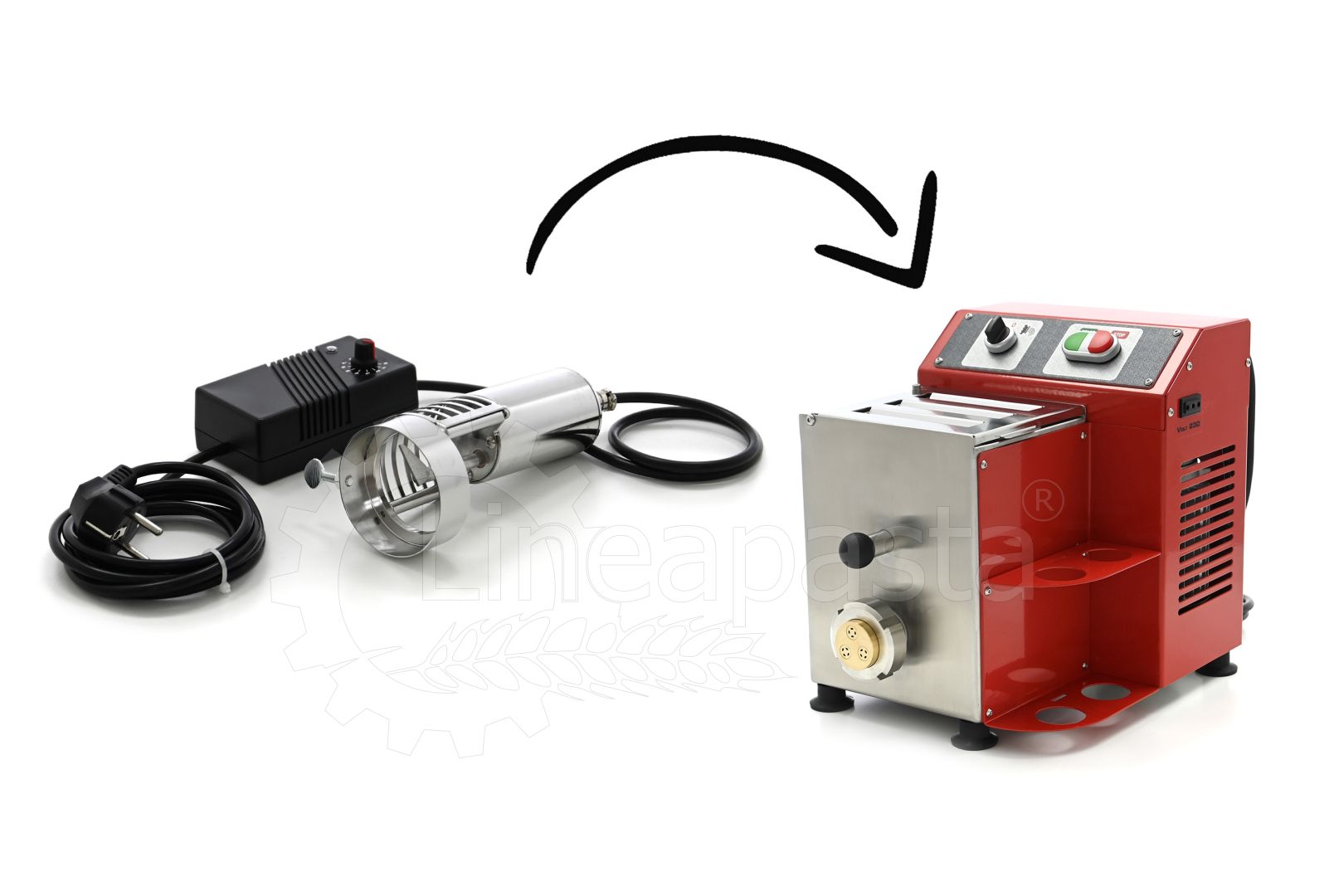 Electronic short pasta cutter for TR 50
