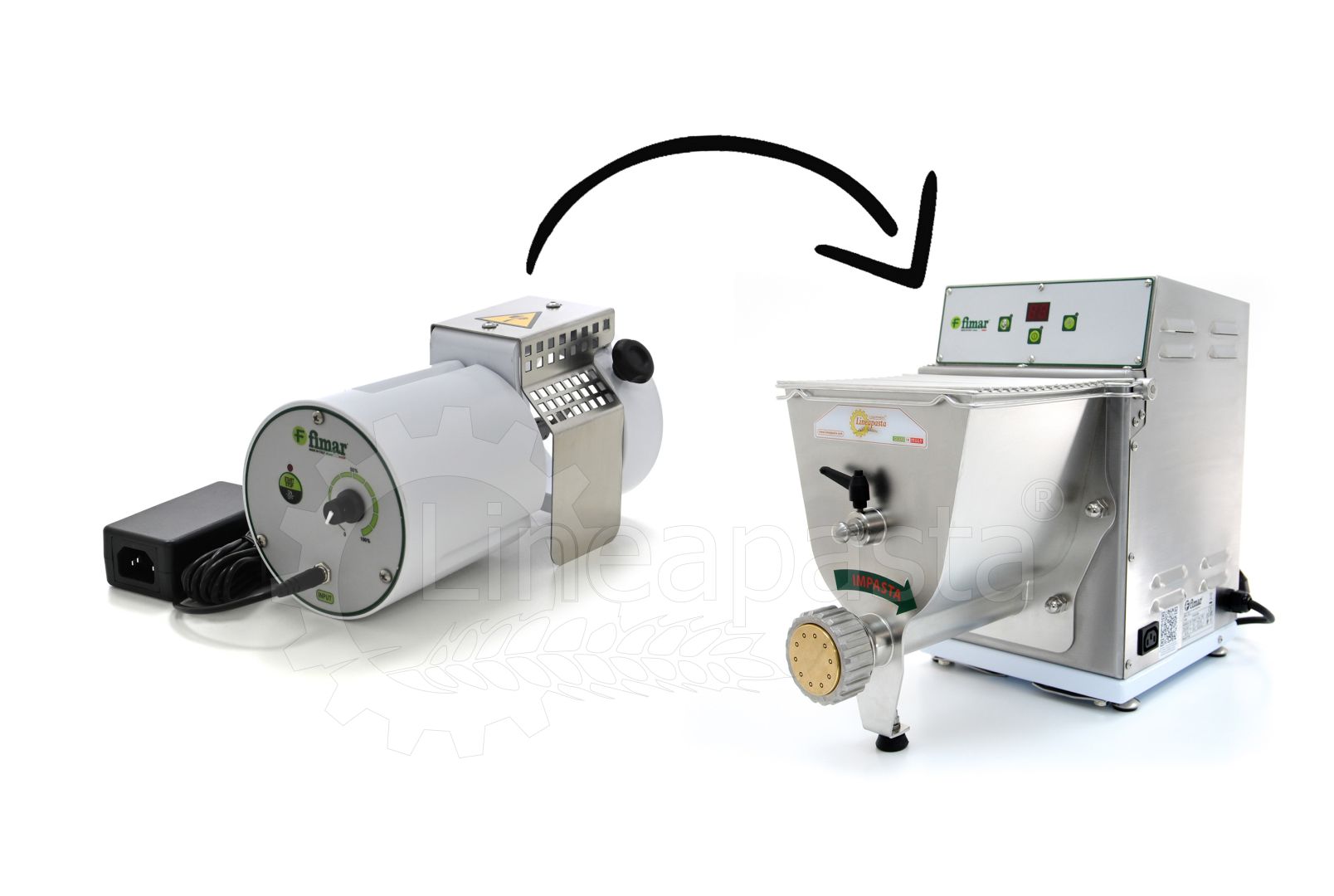 Electronic cutter for short cut pasta Fimar Lilly PF25E