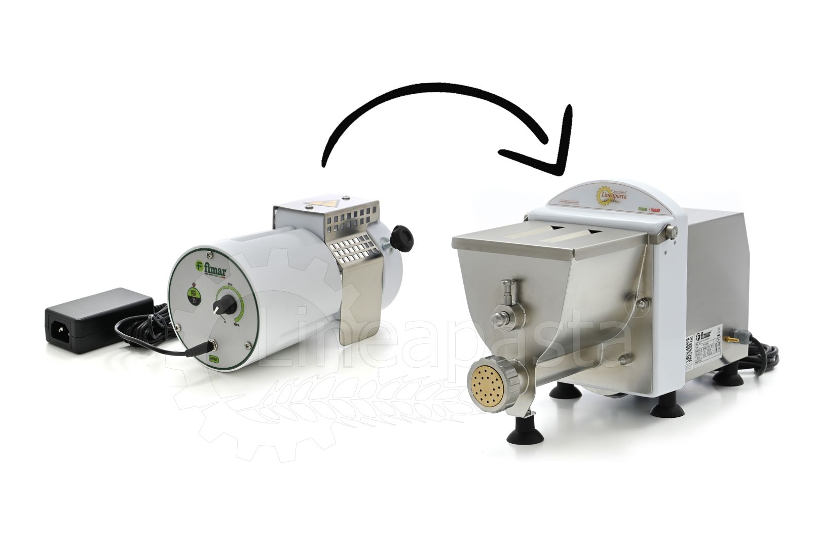 Electronic cutter for short cut pasta Lilly PF15E - Fimar