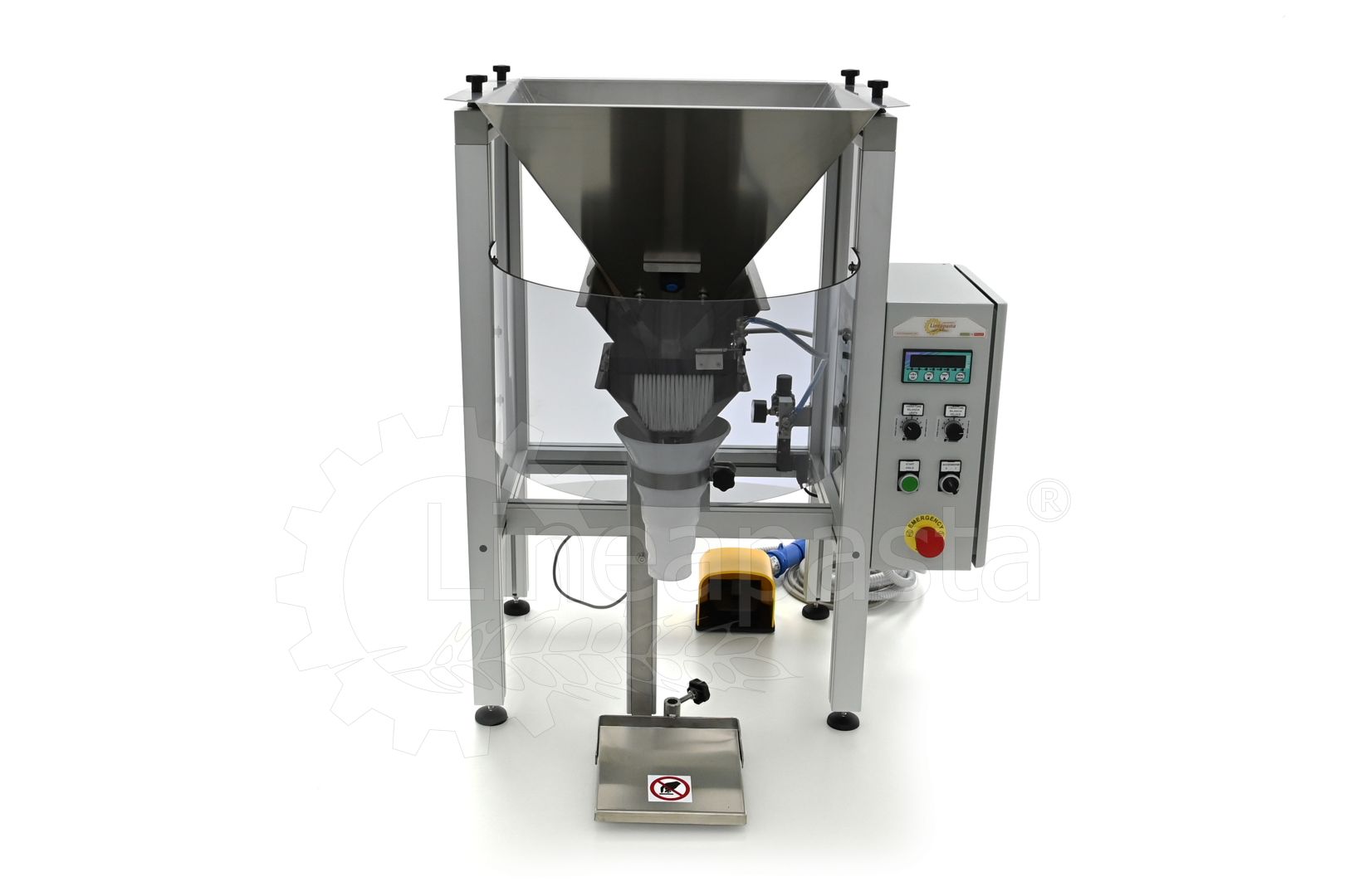 Semi-automatic small-pasta packaging machine DS Small