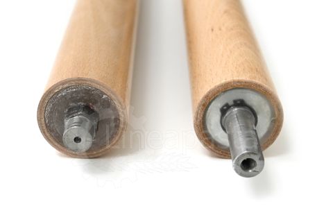 Paar Holzwalzen für SR 320