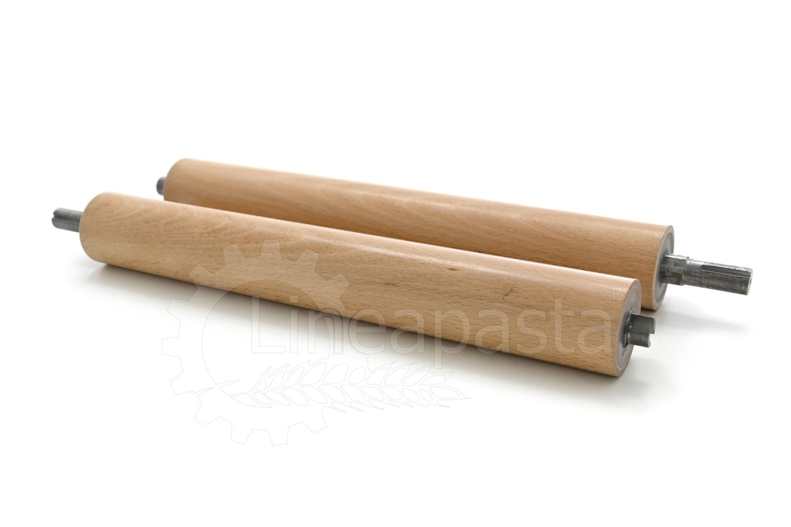 Paar Holzwalzen für SR 400