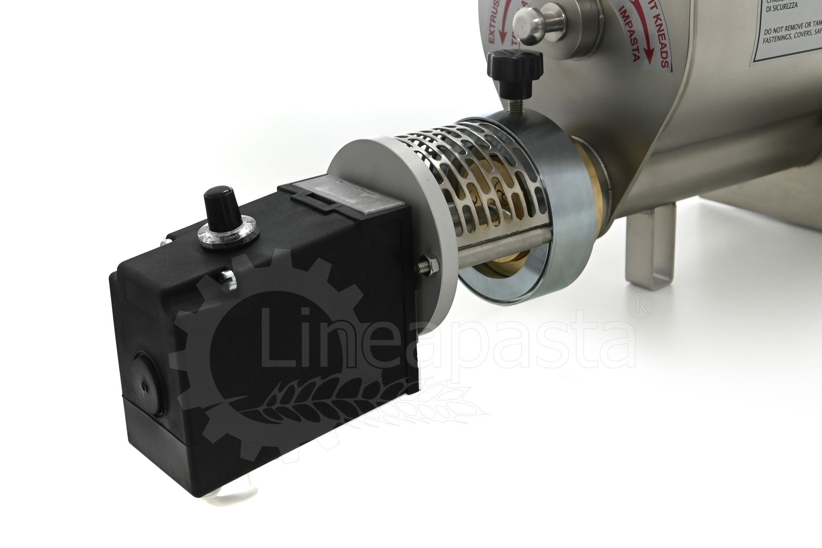 Gruppo pressa La Monferrina per sfogliatrice PNuova e Cilindro Con coltello elettronico per pasta corta