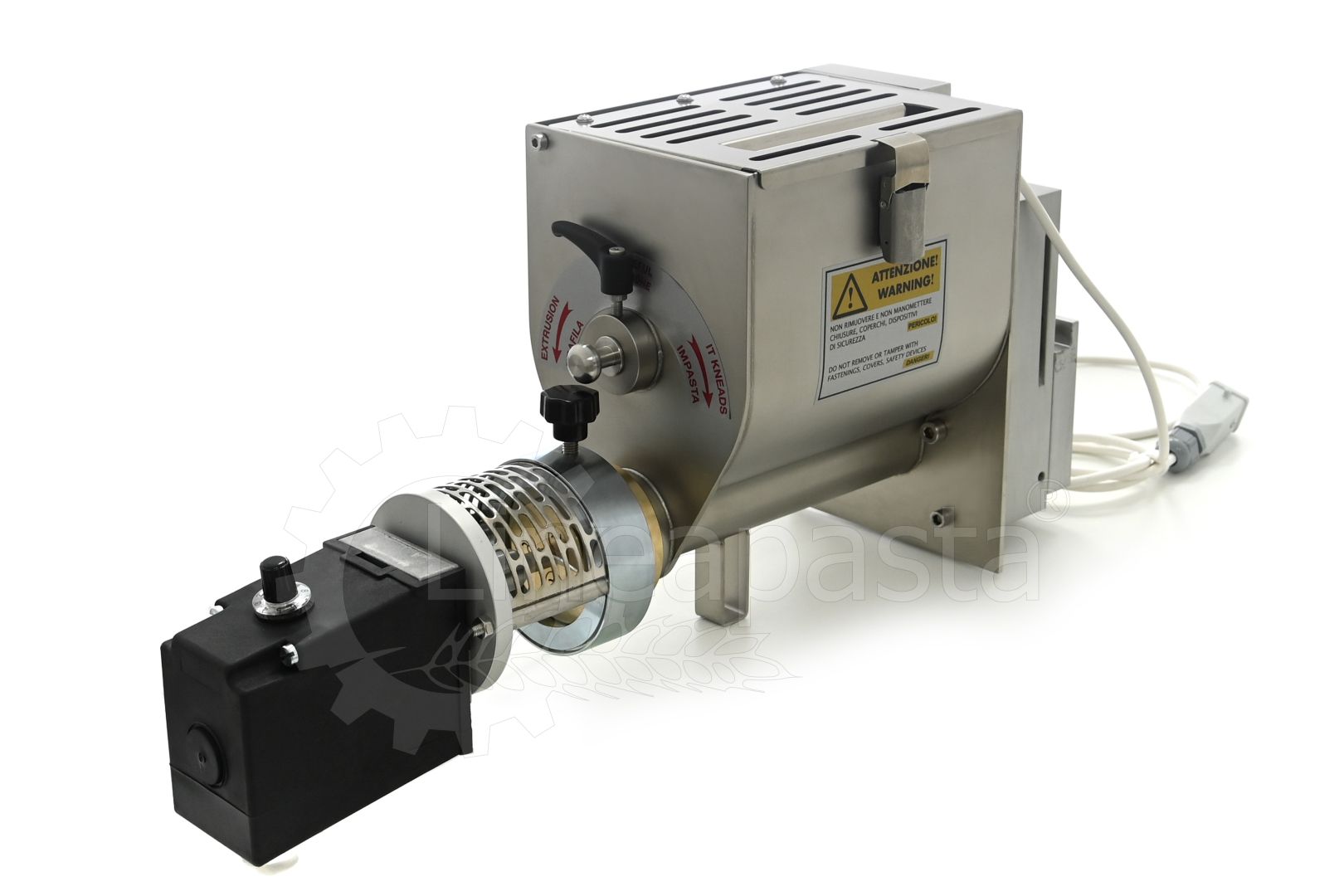 Gruppo pressa La Monferrina per sfogliatrice PNuova e Cilindro Con coltello elettronico per pasta corta