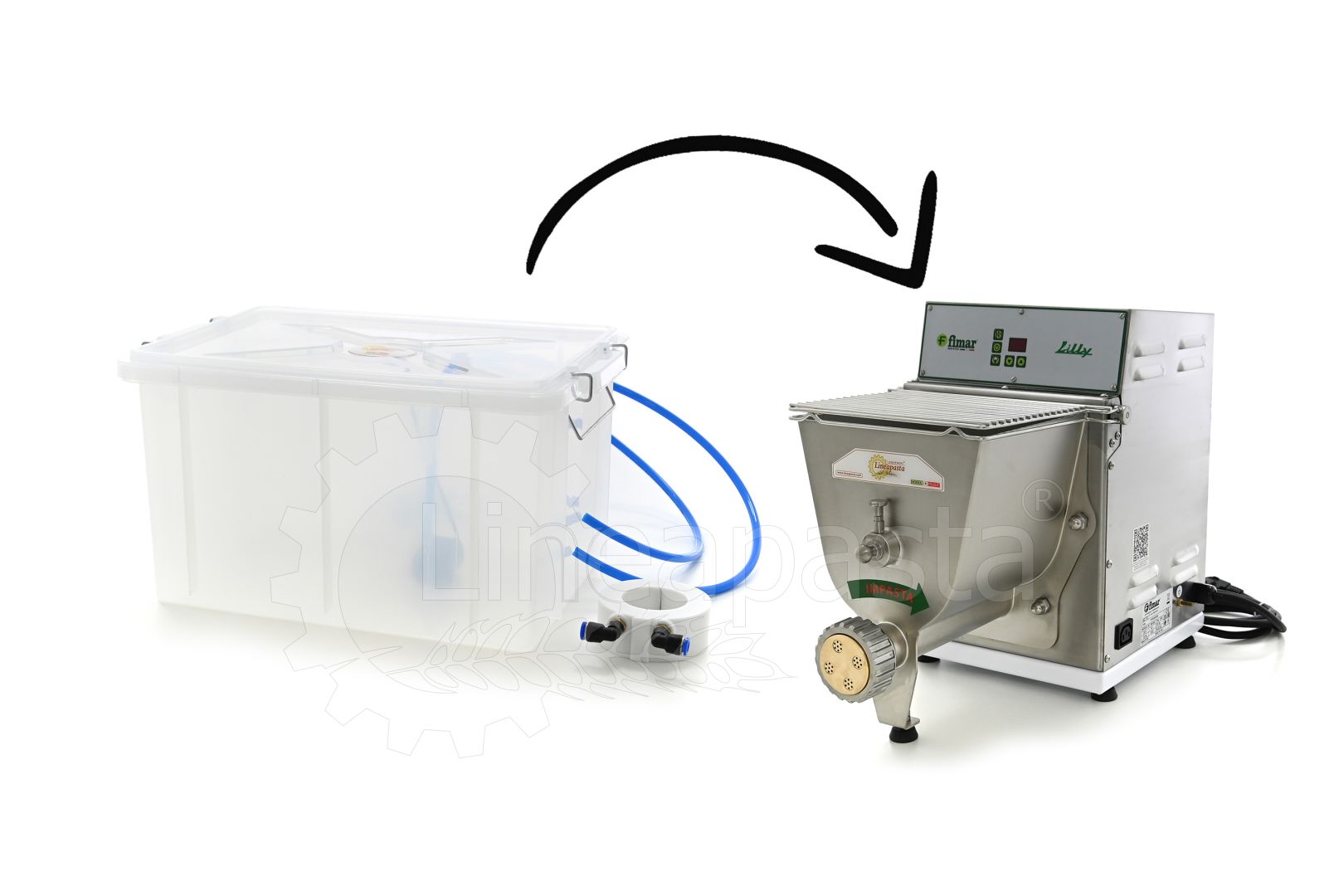 Closed-loop cooling kit for Fimar Lilly PF25E