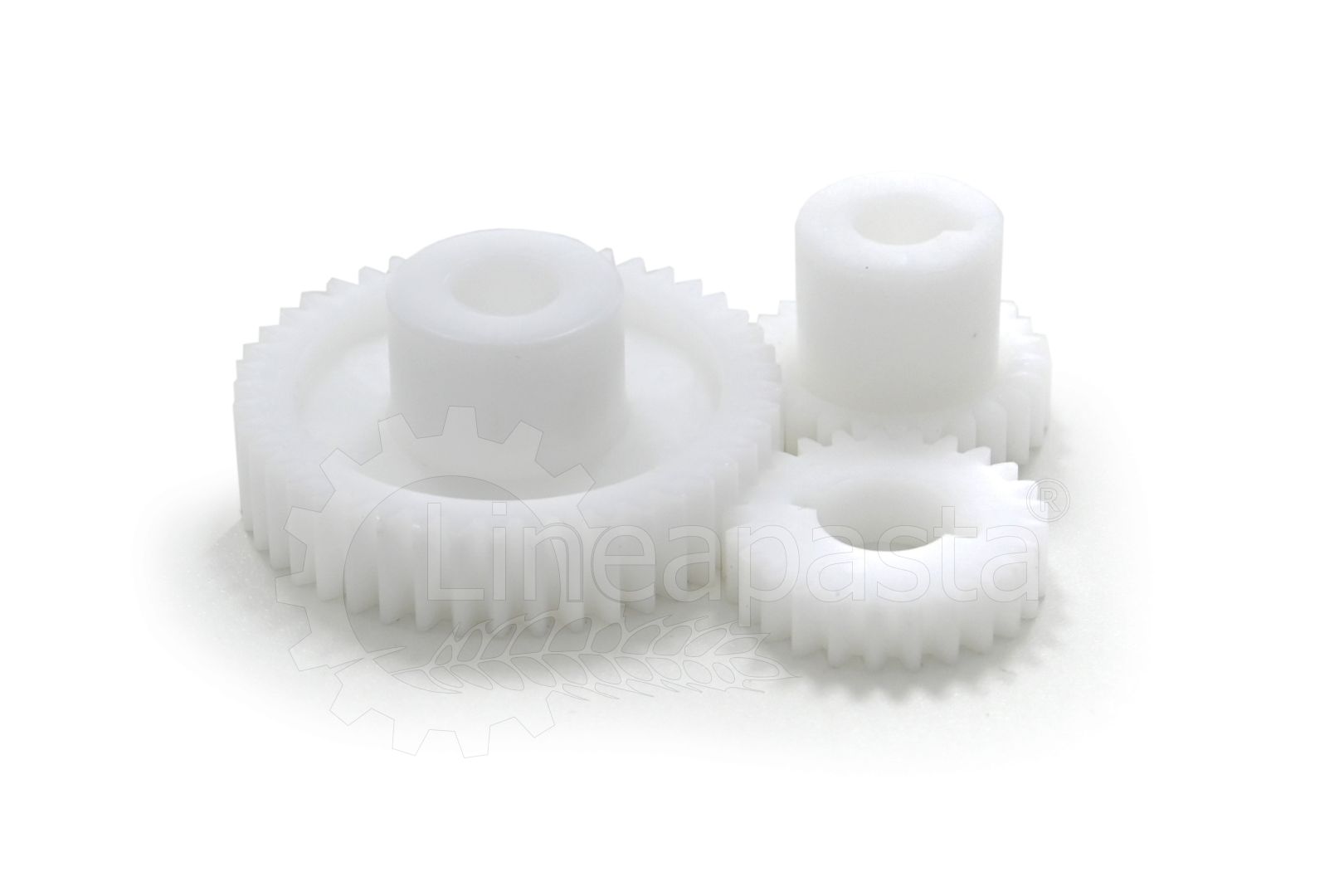 Kit d'engrenages en plastique pour laminoir à pâtes Imperia Restaurant Électrique Professionnel RMN 