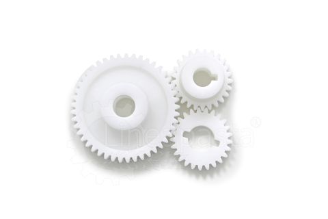 Kit d'engrenages en plastique pour laminoir à pâtes Imperia Restaurant Électrique Professionnel RMN 