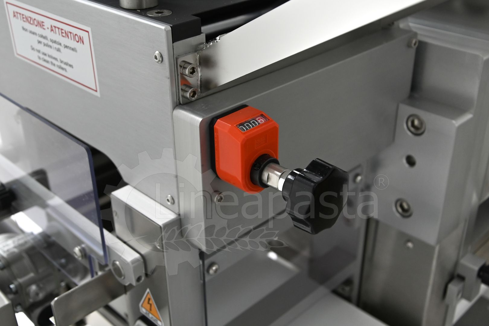 Máquina pasta combinada ravioli y laminadora La Monferrina P2 Pleasure con doble cubeta y extrusor Regulador de masa en hoja