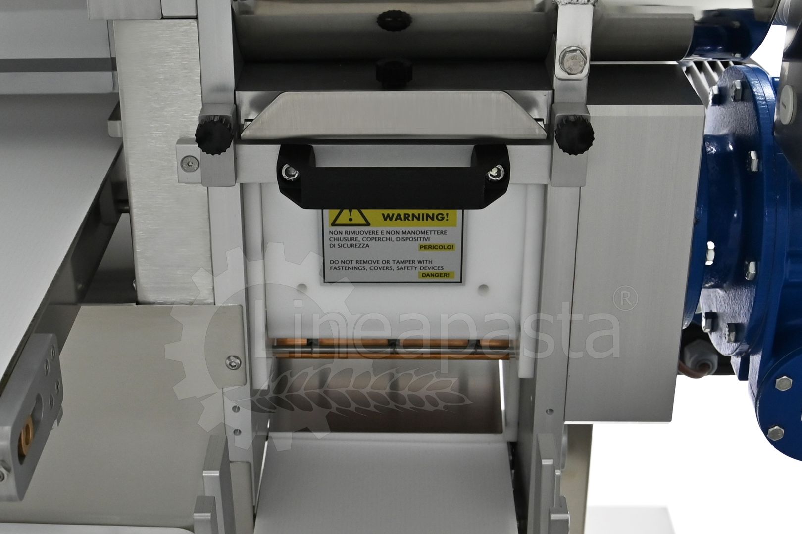 Máquina pasta combinada ravioli y laminadora La Monferrina P2 Pleasure con doble cubeta y extrusor