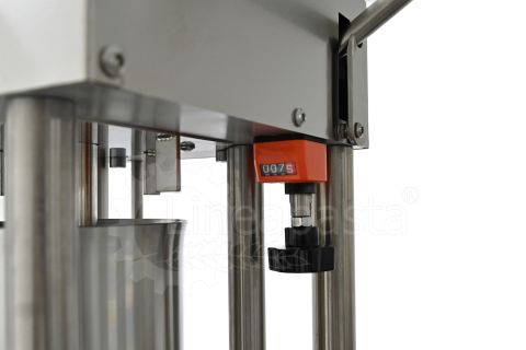 Máquina pasta combinada ravioli y laminadora La Monferrina P2 Pleasure con doble cubeta y extrusor Regulador de relleno ravioli