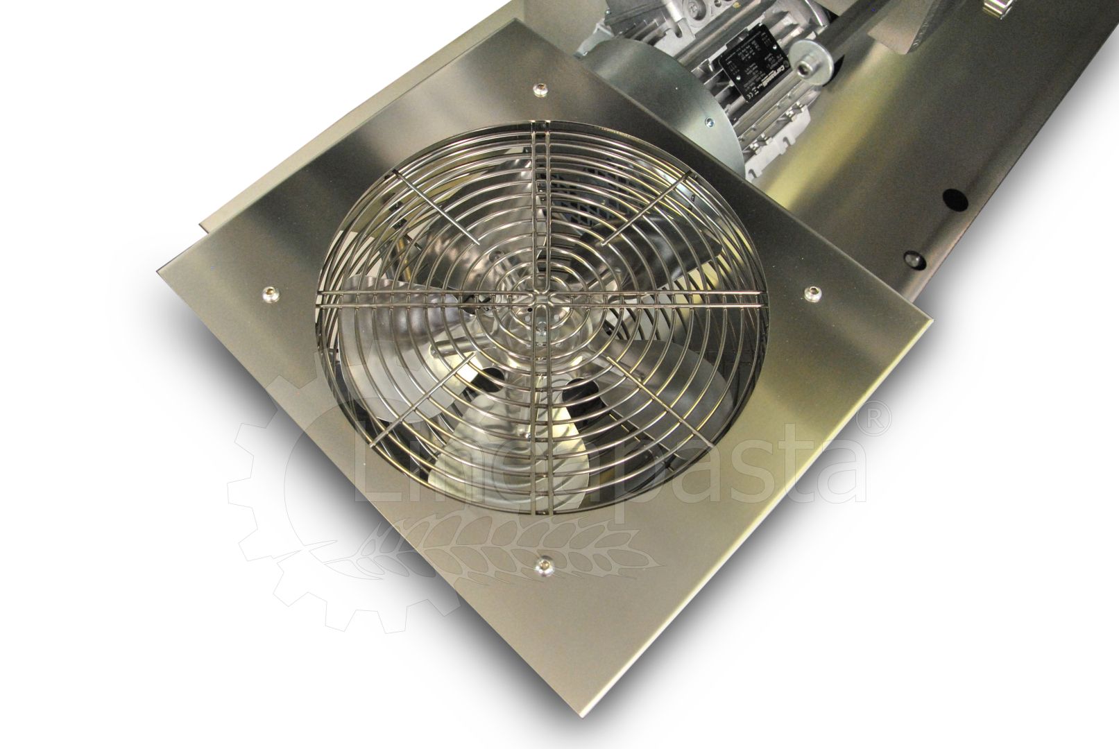 Máquina pasta combinada ravioli y laminadora La Monferrina P2 Pleasure con doble cubeta y extrusor Ventilador