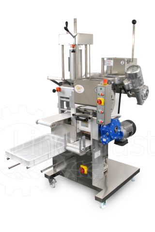 Combined ravioli and sheeter pasta machine La Monferina P2 Pleasure with double vat