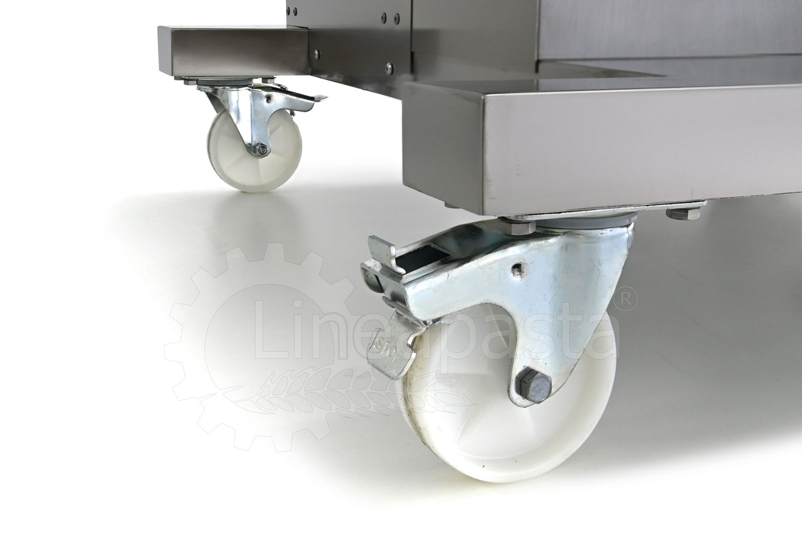 Combined ravioli and sheeter pasta machine La Monferina P2 Pleasure with double vat