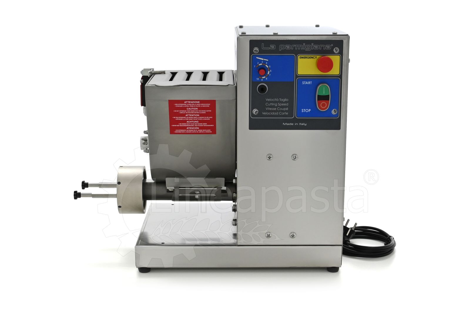 Professional Bench Top Pasta Machine D35 2.0 - La Parmigiana