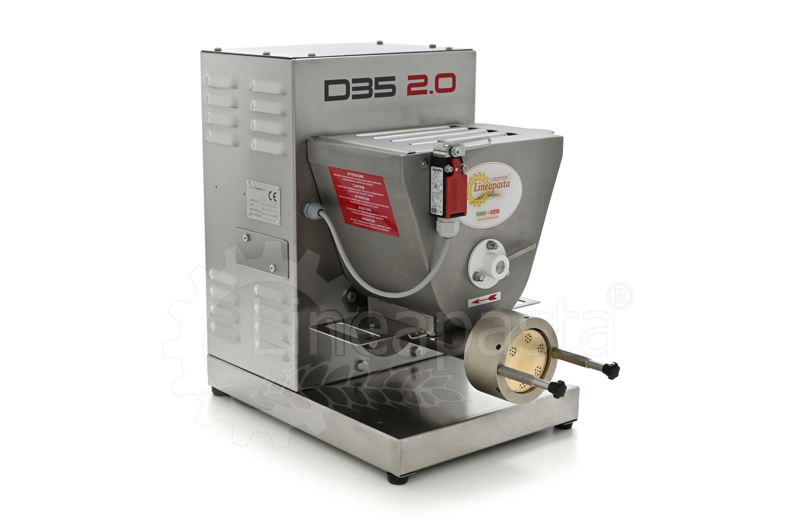 Professional Bench Top Pasta Machine D35 2.0 - La Parmigiana