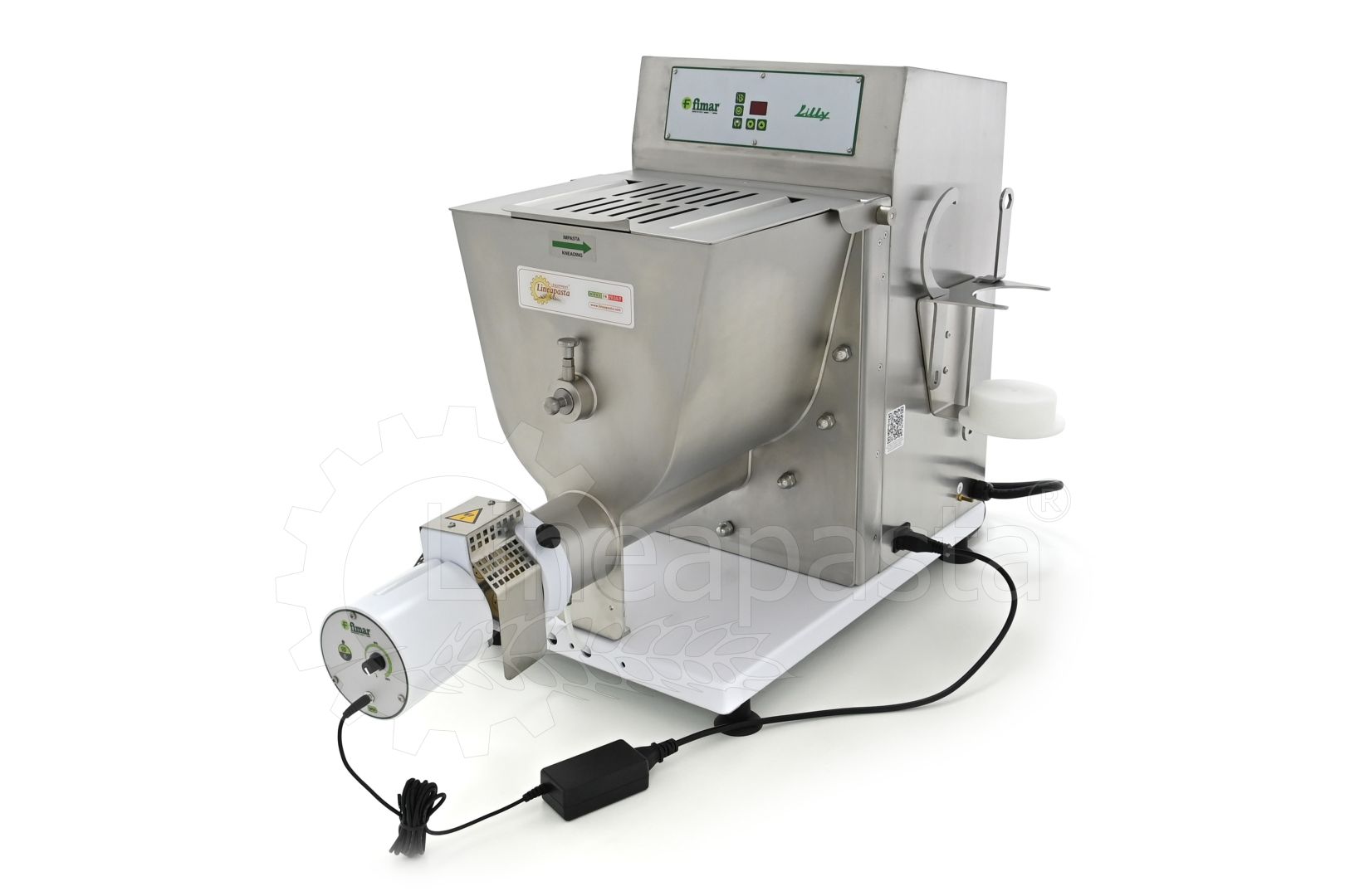 Fimar PF80E Lilly professional Pasta Machine Electronic cutter for short pasta