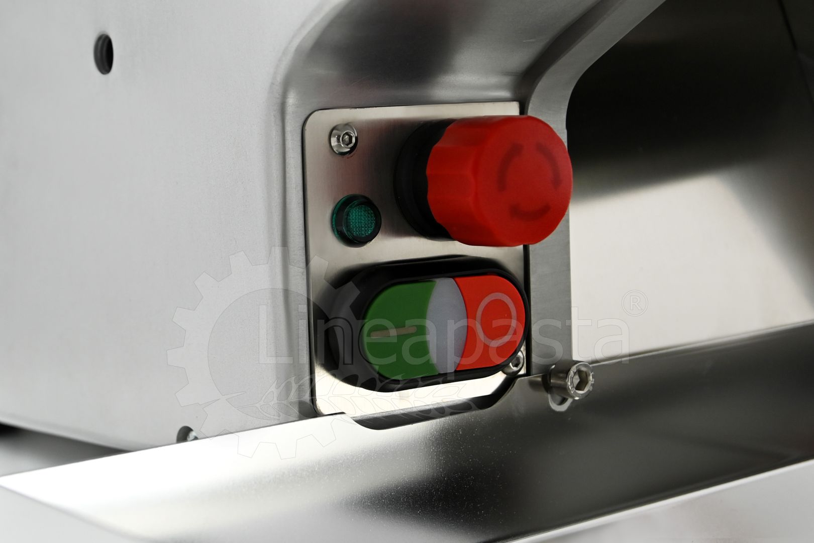 Benchtop sheeter pasta machine La Monferrina Cilindro 420 mm