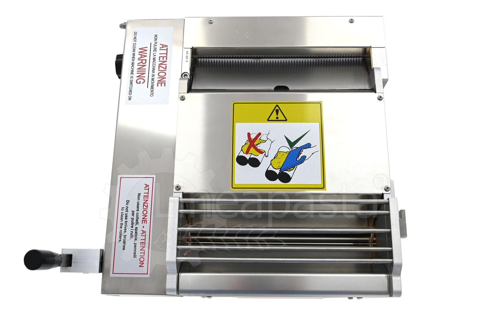 Macchina pasta sfogliatrice da banco La Monferrina Nina da 250 mm