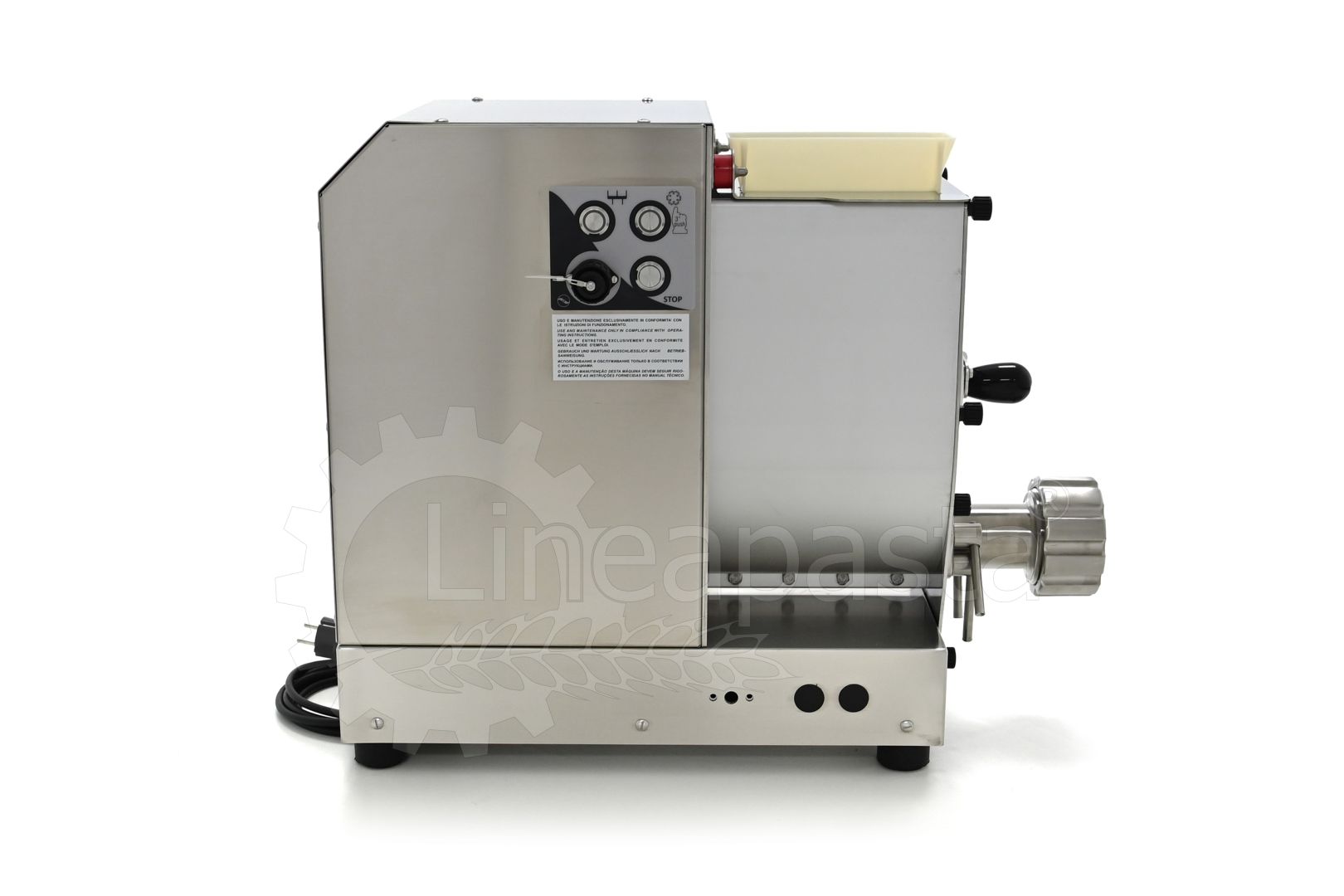 Máquina de pasta fresca Concerto Ciaopasta 5 con cubeta extraíble