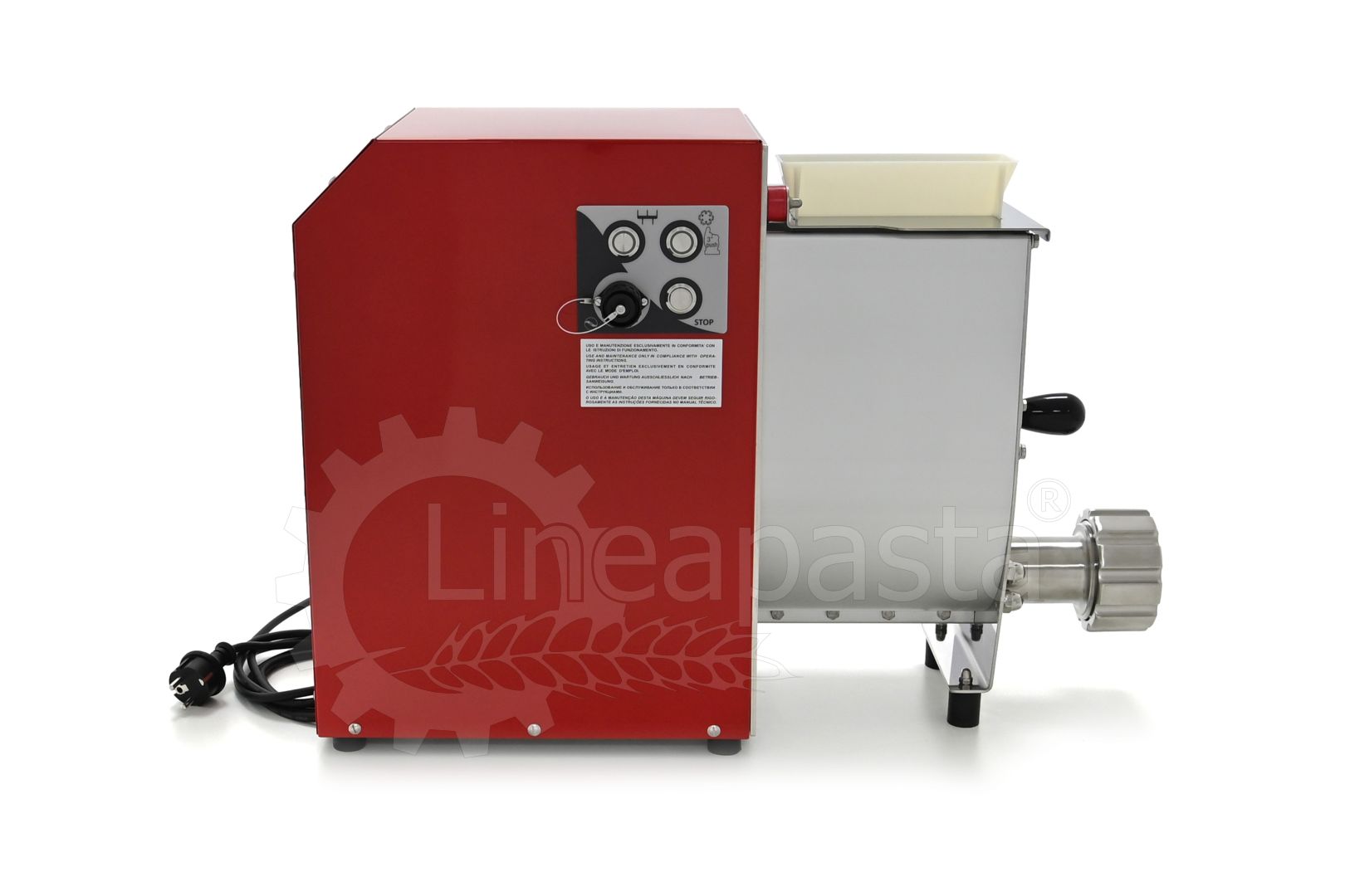 Macchina per pasta fresca Concerto Ciaopasta 5 Rossa