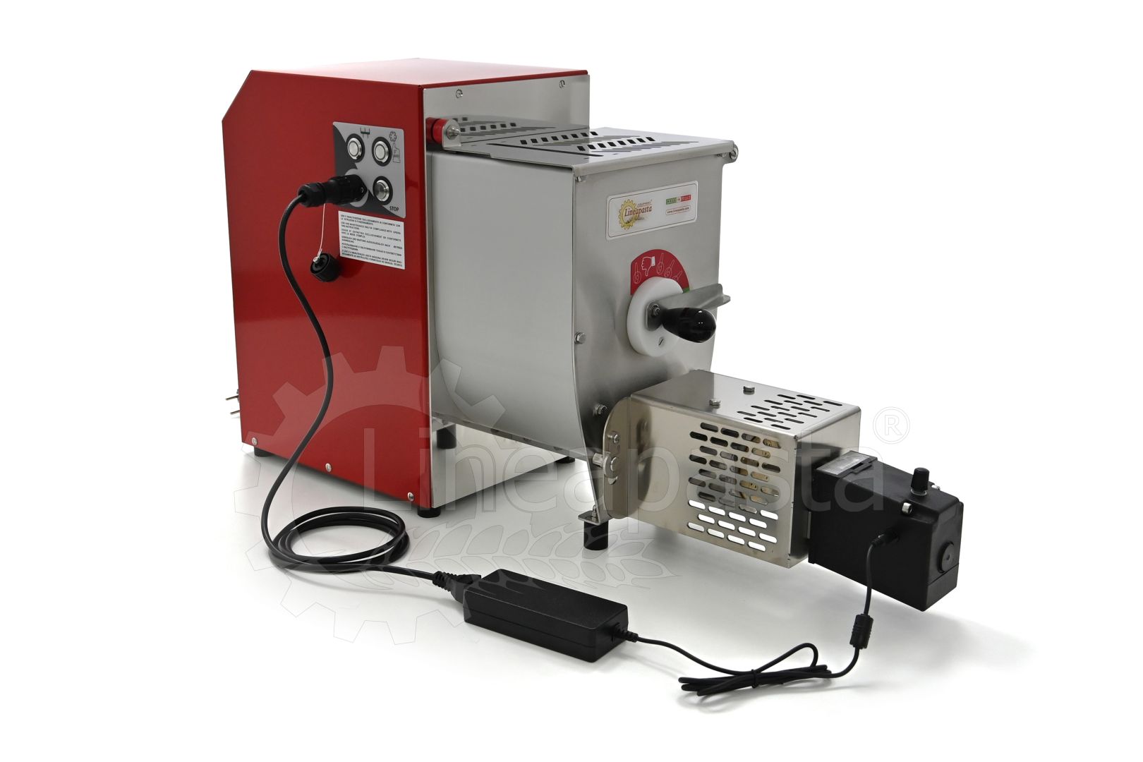 Macchina per pasta fresca Concerto Ciaopasta 5 Rossa Con coltello elettronico per pasta corta