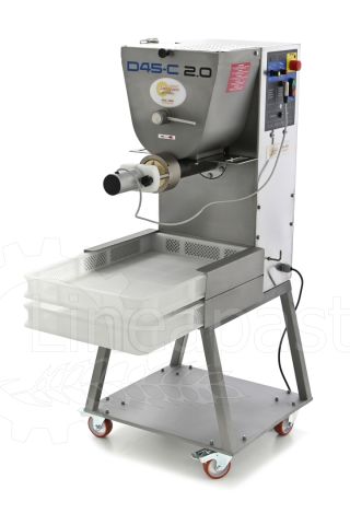 Fresh pasta machine D45-C 2.0 - La Parmigiana With electronic cutter for short pasta