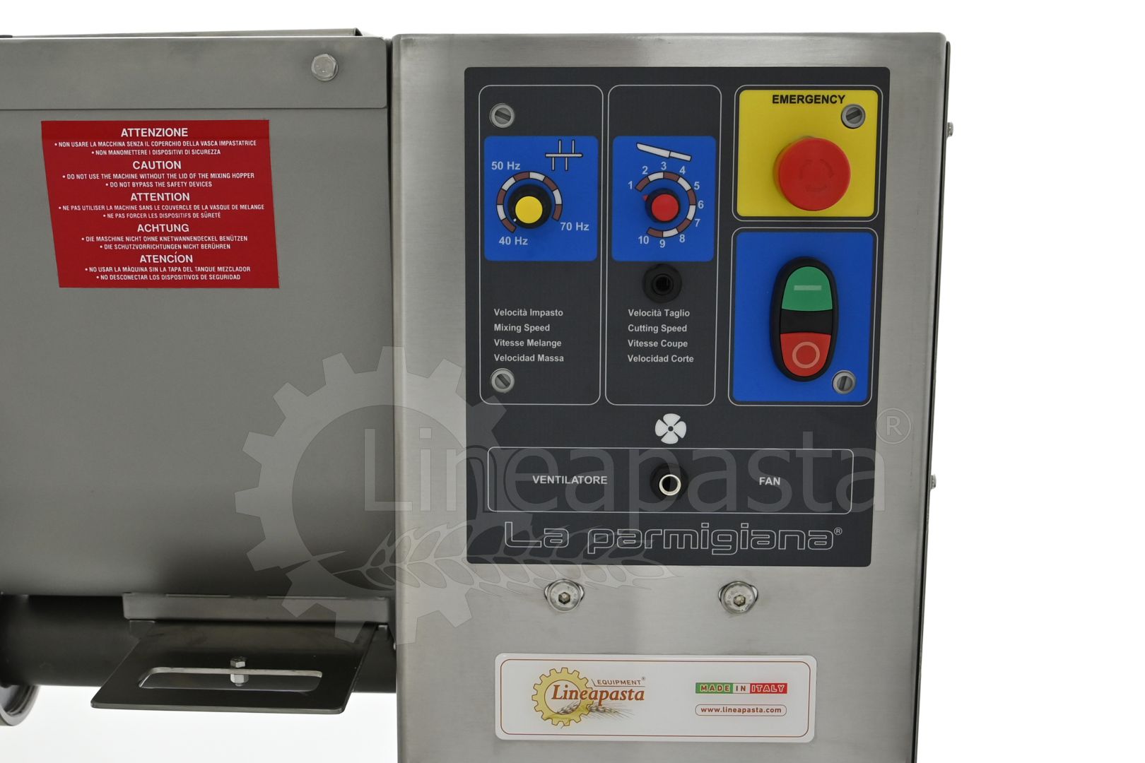 Fresh pasta machine D45-C 2.0 - La Parmigiana