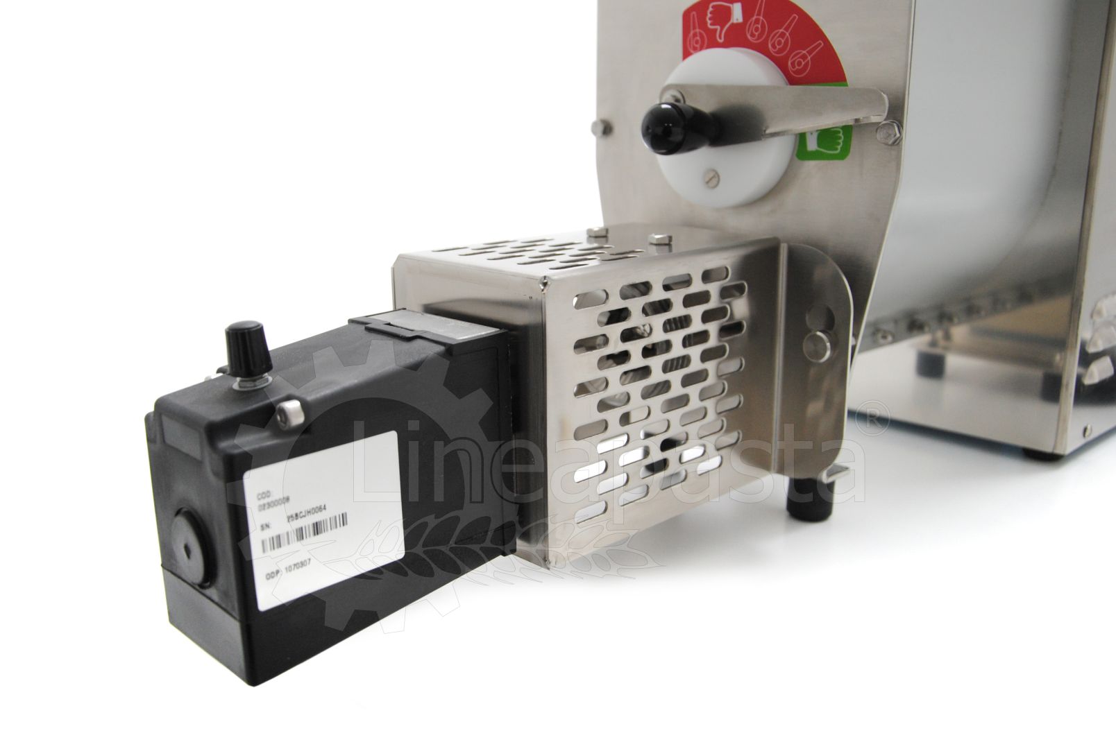 Máquina de pasta fresca Sinfonia Ciaopasta 2 Rojo Con cuchillo electrónico para pasta corta