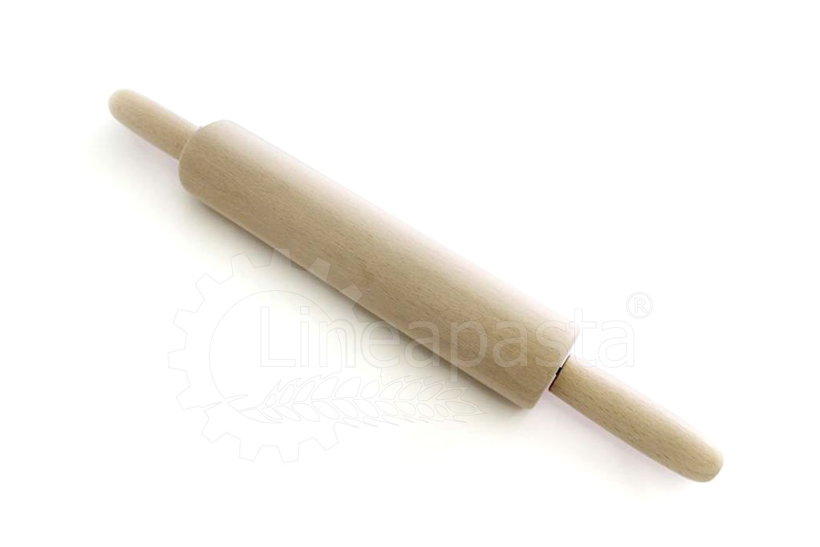 Mattarello con manico girevole da 50 cm in legno di faggio