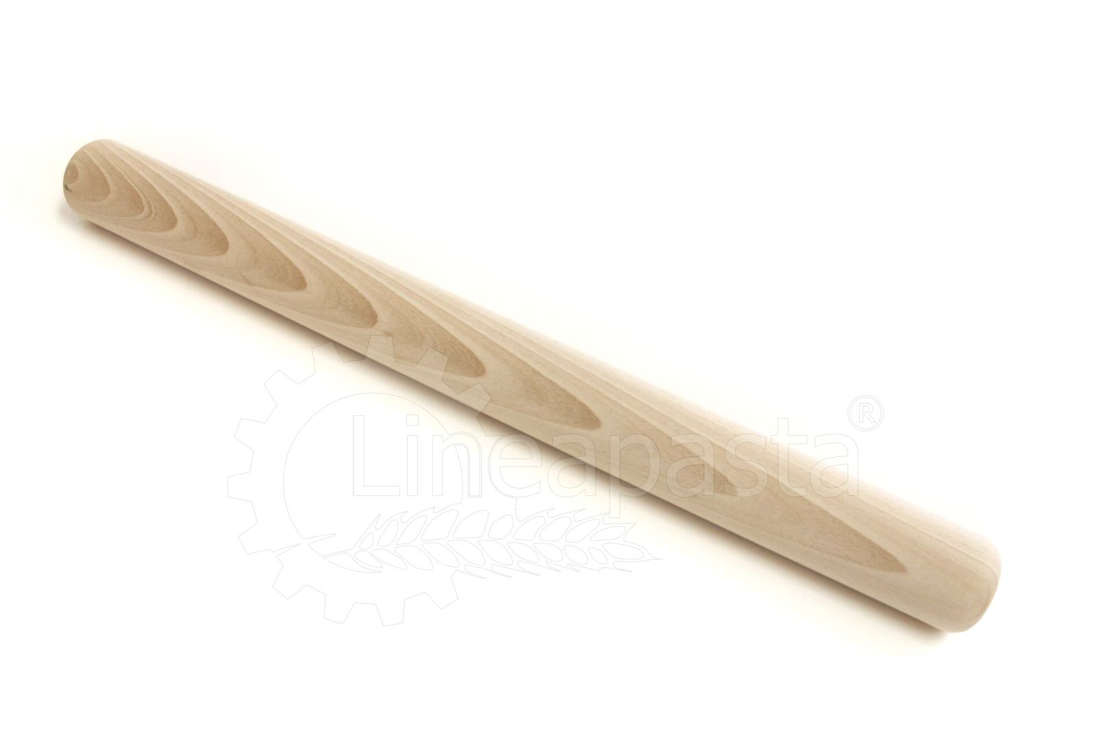50 cm beechwood rolling pin without handles
