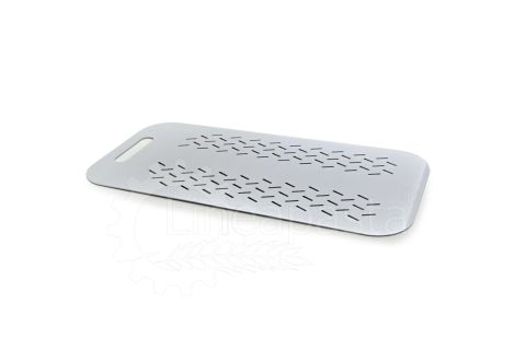 32 cm rectangular perforated aluminum pizza peel