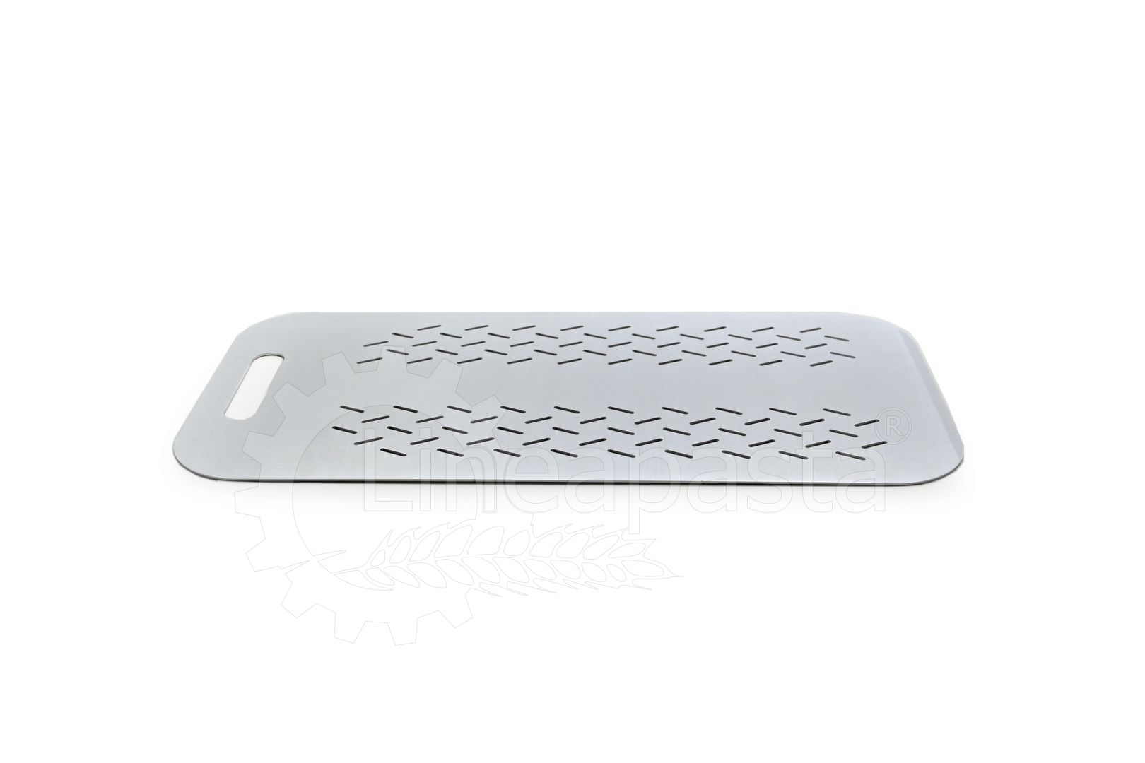 32 cm rectangular perforated aluminum pizza peel