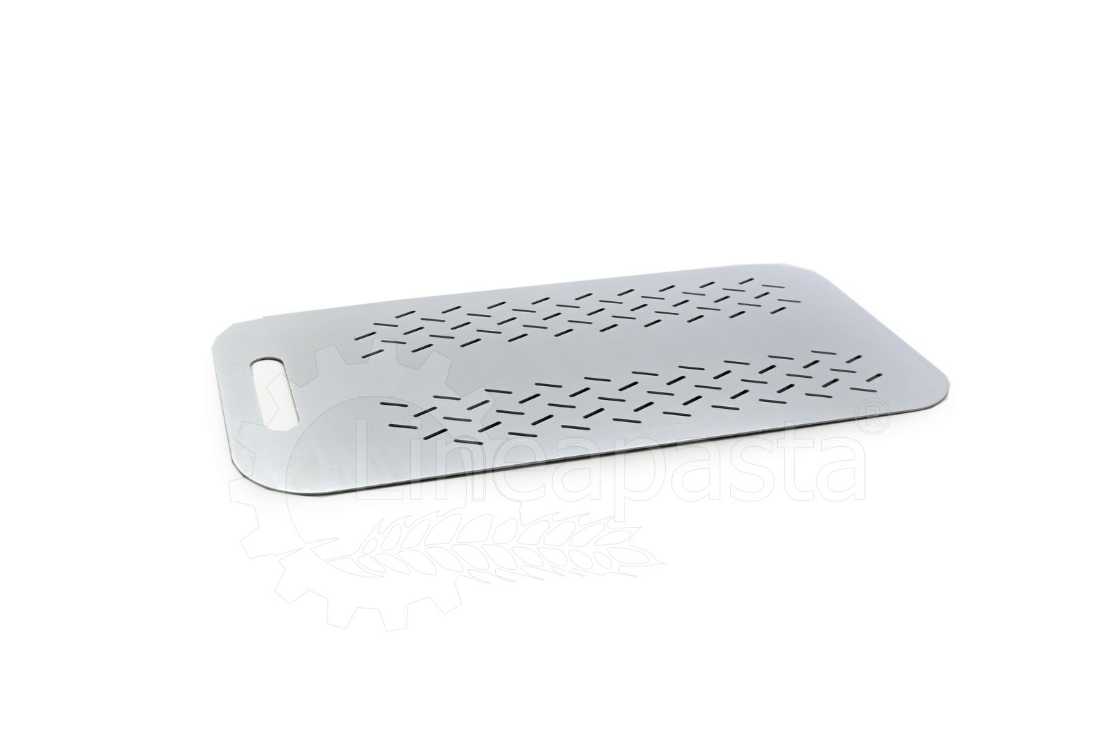 32 cm rectangular perforated aluminum pizza peel