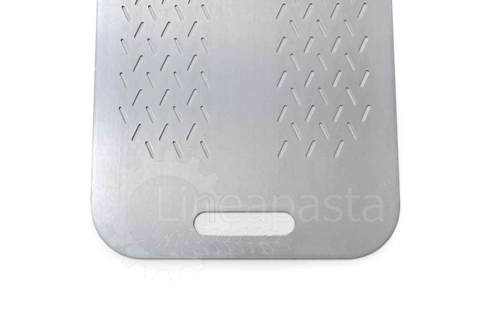32 cm rectangular perforated aluminum pizza peel