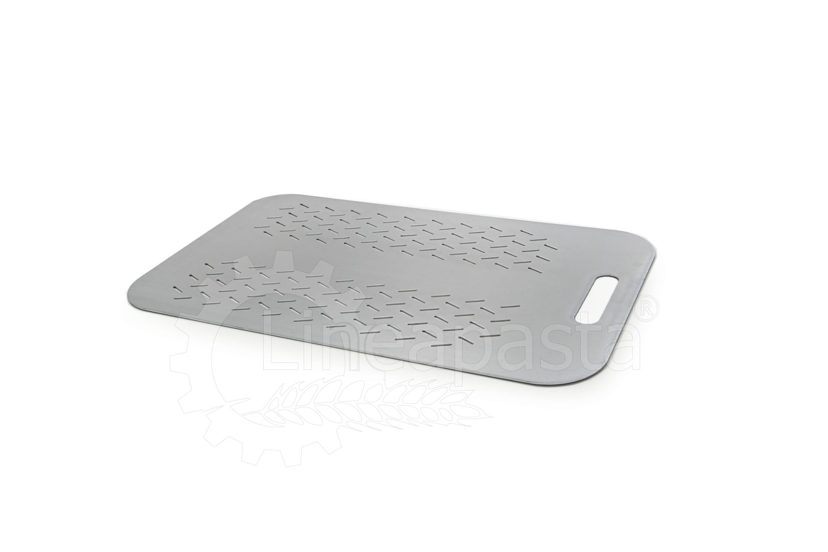 40 cm rectangular perforated aluminum pizza peel
