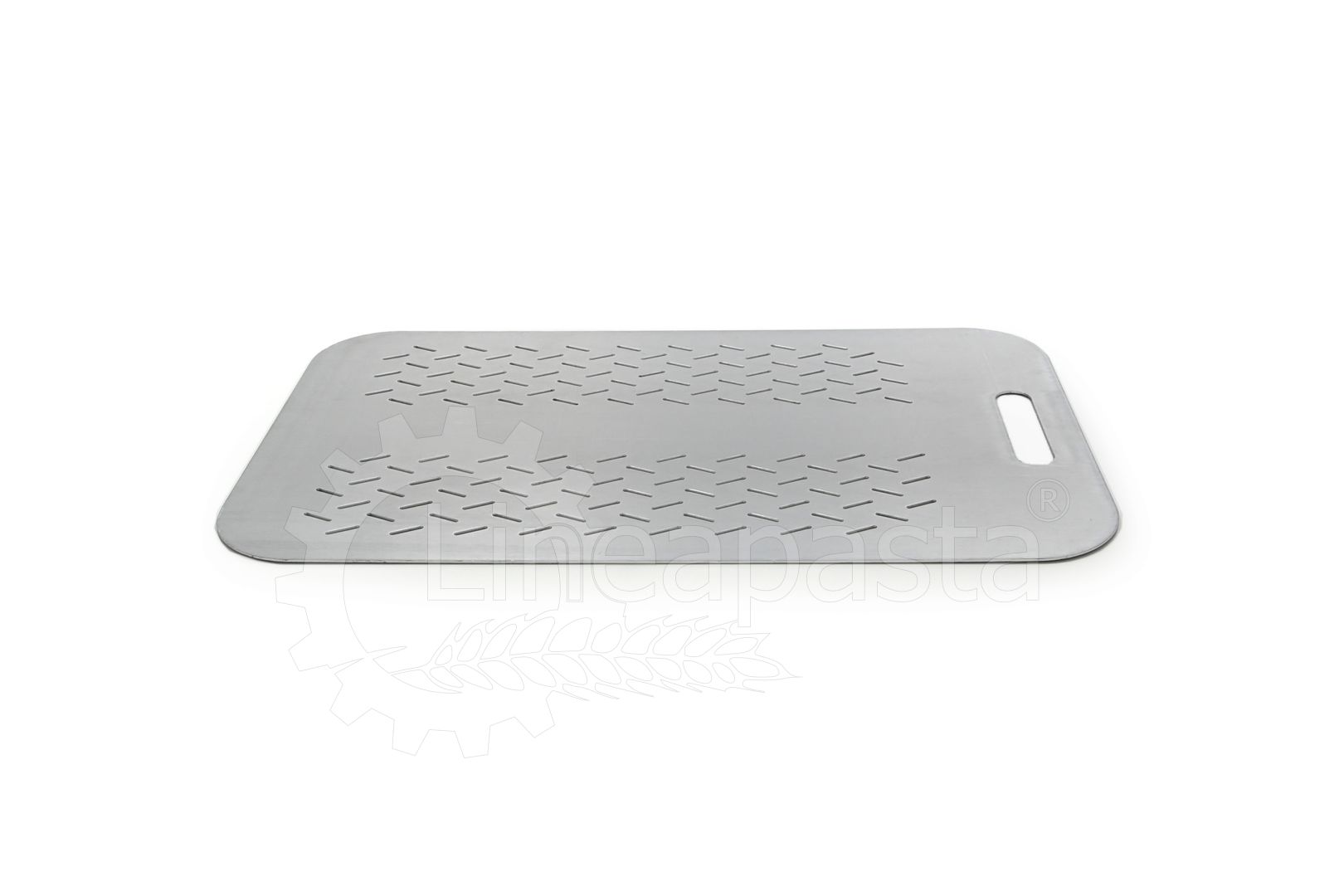 40 cm rectangular perforated aluminum pizza peel