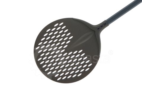 160 cm perforated round aluminum pizza peel