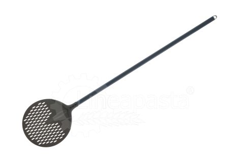 160 cm perforated round aluminum pizza peel