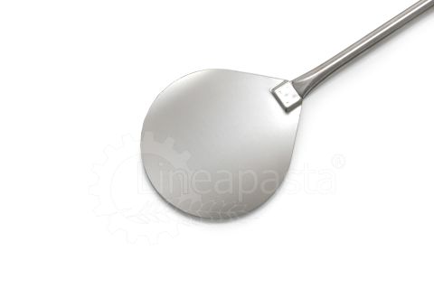 Stainless steel pizza peel 120 cm Ø16 cm
